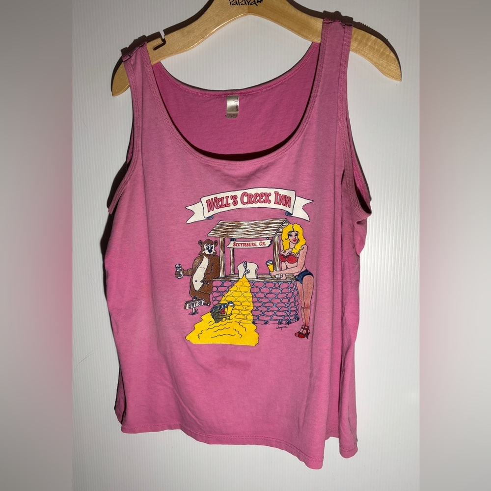 Vintage Wells Creek Inn Women’s tank top size large